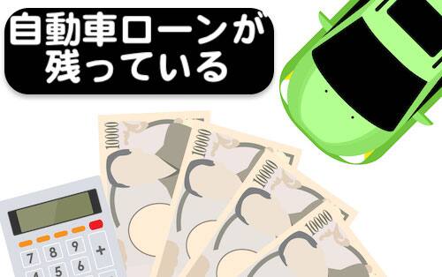 自動車ローンが残っている場合の車の処分する財産分与の例