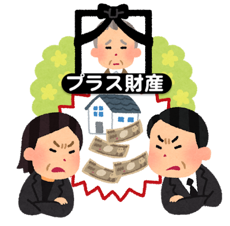 プラス財産の相続