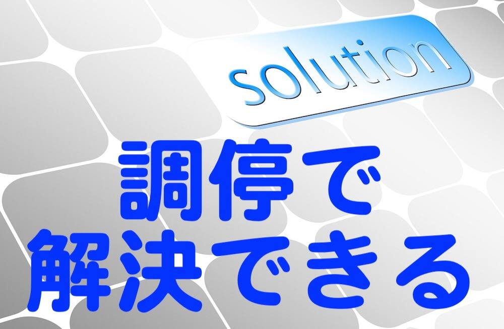 面会の内容を調停で解決できる
