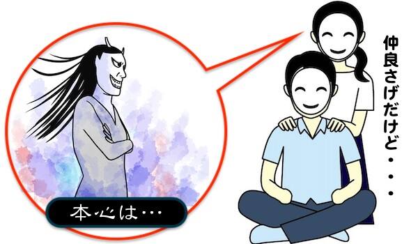 実は裏切りの心を常に持っている妻