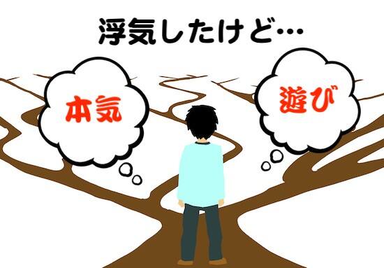 本気か遊びか浮気の2種類